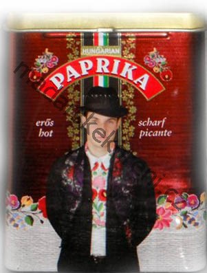 Maďarská paprika pálivá v plechové dóze - 50g  
